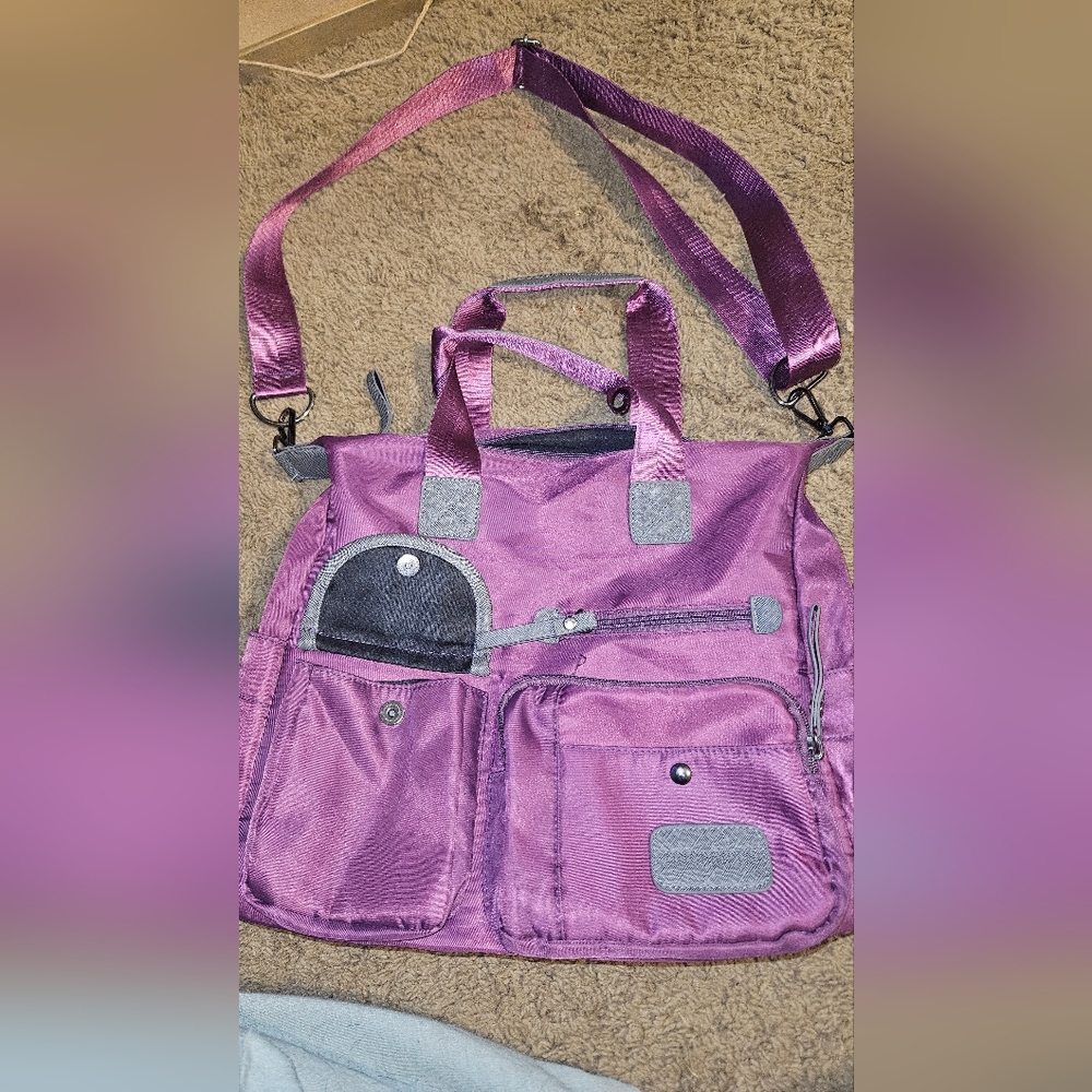 Purple Metalic/Satin Jingpinpiju bag